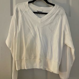 Vintage Reebok White Tennis sweater